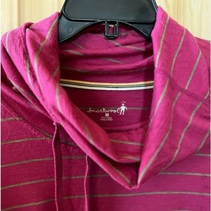 Smartwool t-shirt sweater - Cowl Neck